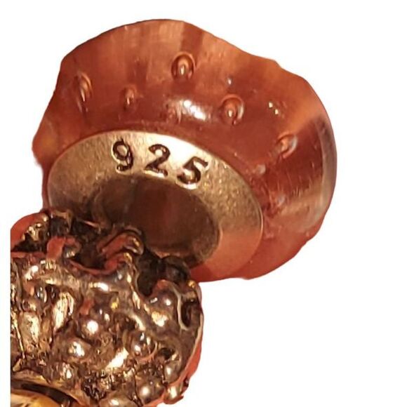 Hand Crafted Beaded bracelet 8 1/2" - Picture 4 of 10